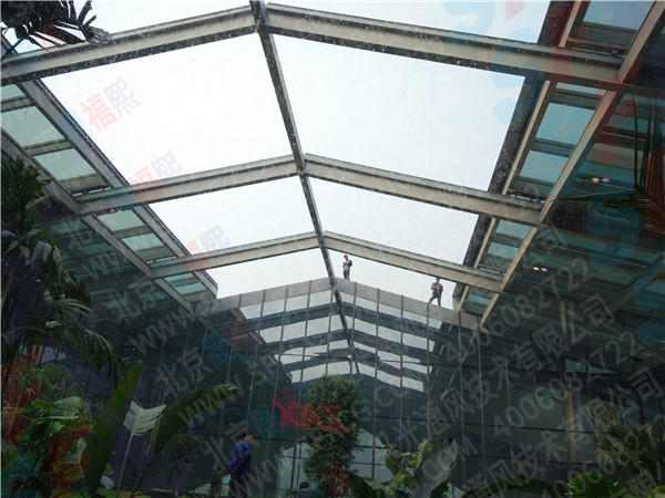 河北省某大型企业空中花园开合屋顶项目